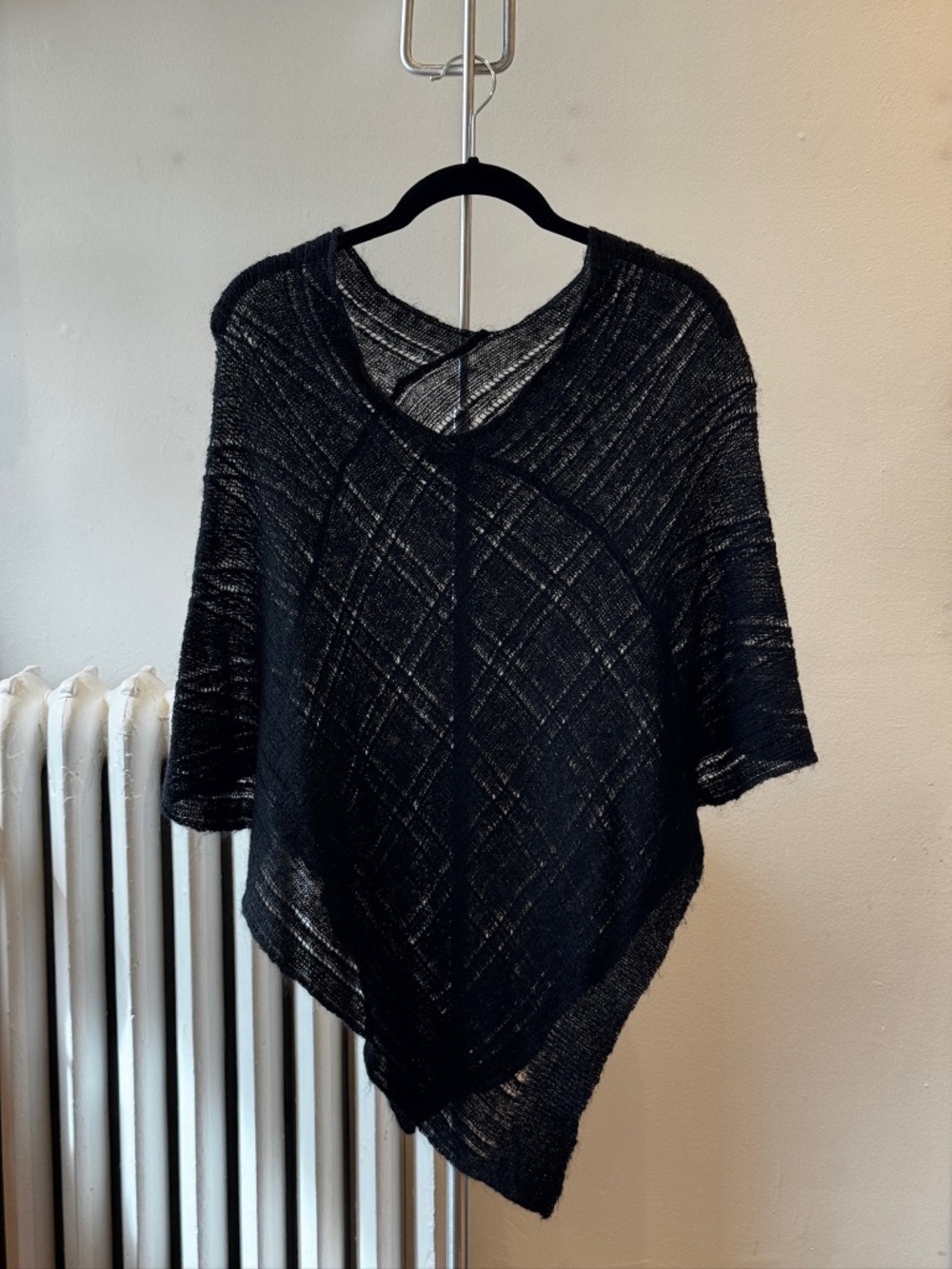 Knit Poncho Top